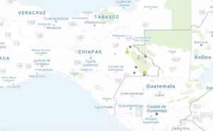Mapa Chiapas