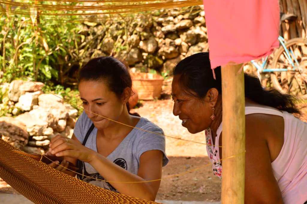 Taller de hamacas