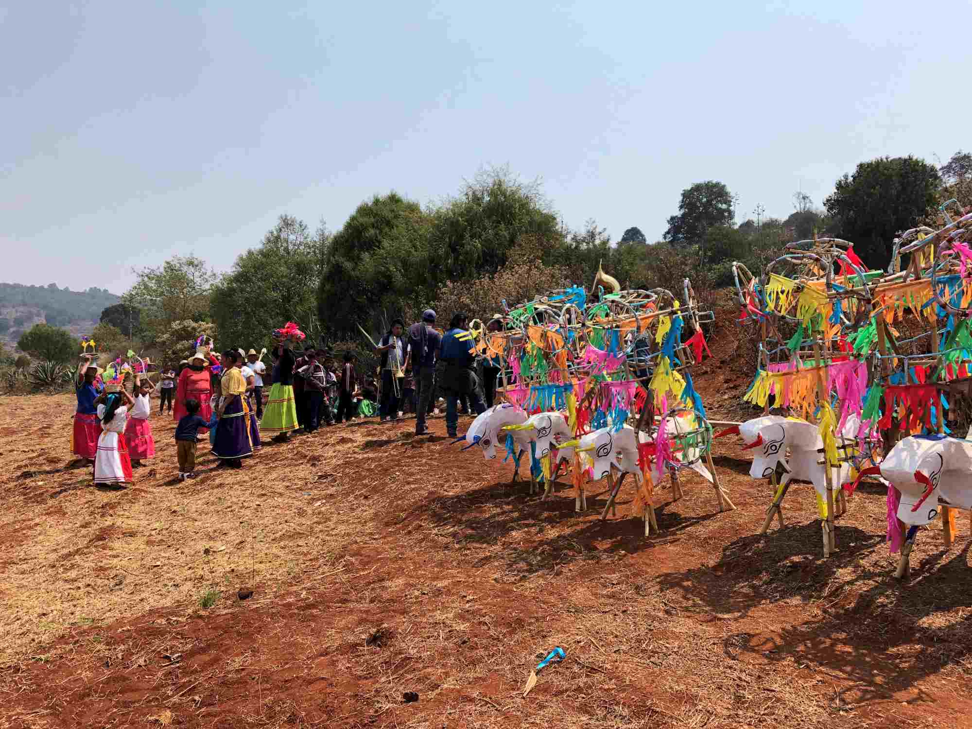 Tradiciones mexicanas coloridas