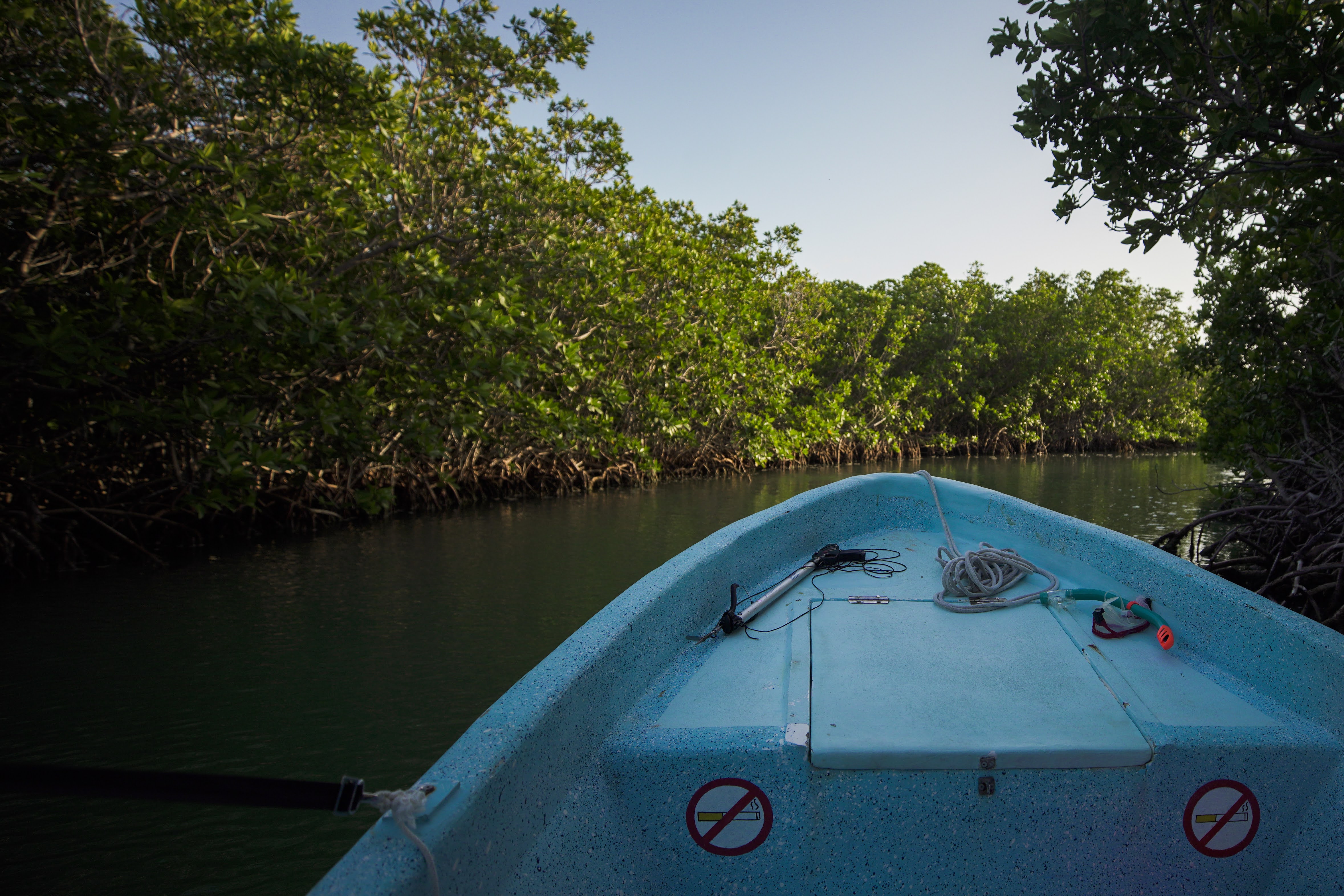 Sian Ka'an Tours Guide Boat Ride Through the Mayan Canals