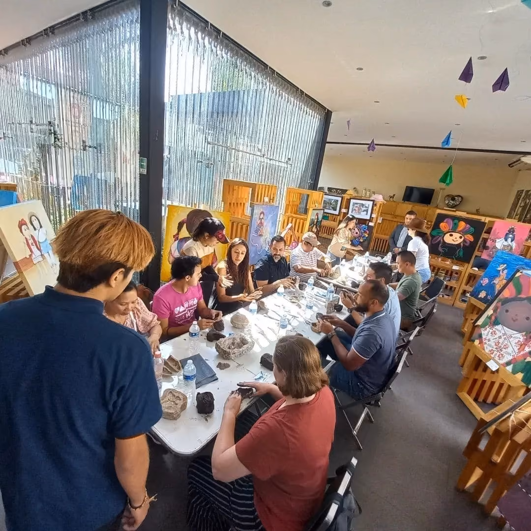 Tlaquepaque ceramics workshop