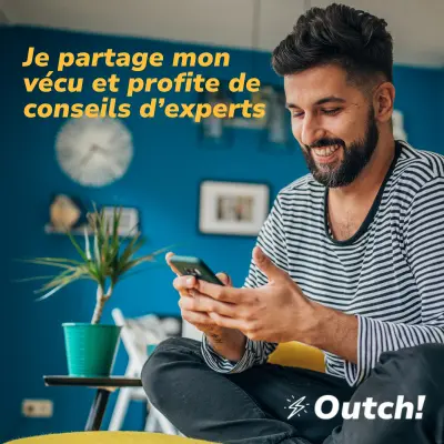 communauté de patients experts sur outch l'application santé douleur