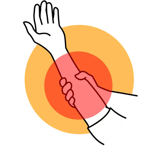 brulures et lesions cutanees