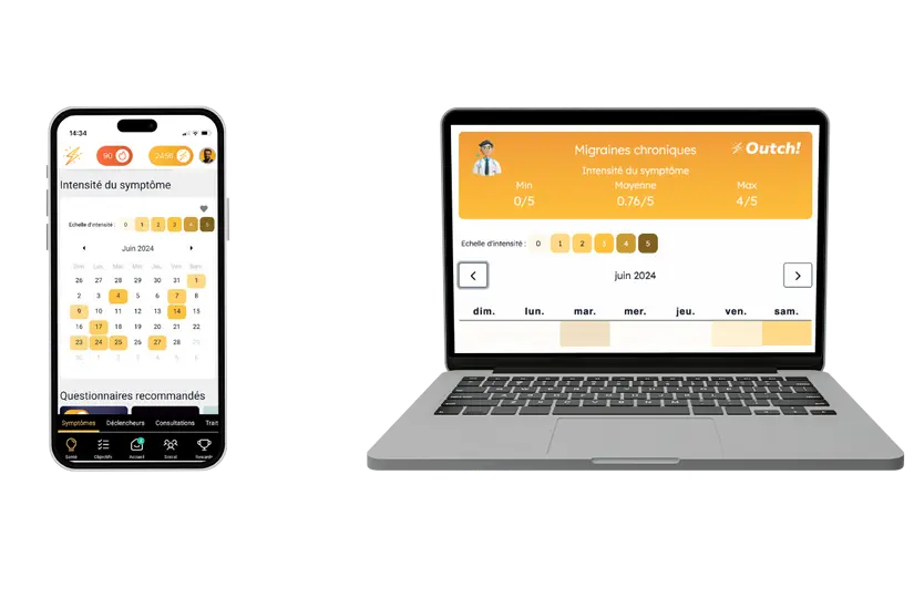 Outch l'application pour trouver des routines pour vivre avec la douleur