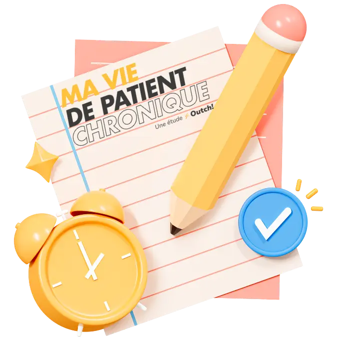 questionnaire étude ma vie de patient chronique outch