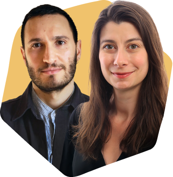 portrait of Alice and jesse