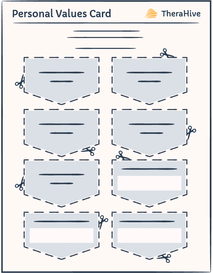 Free DBT Resource - Personal Values Cards