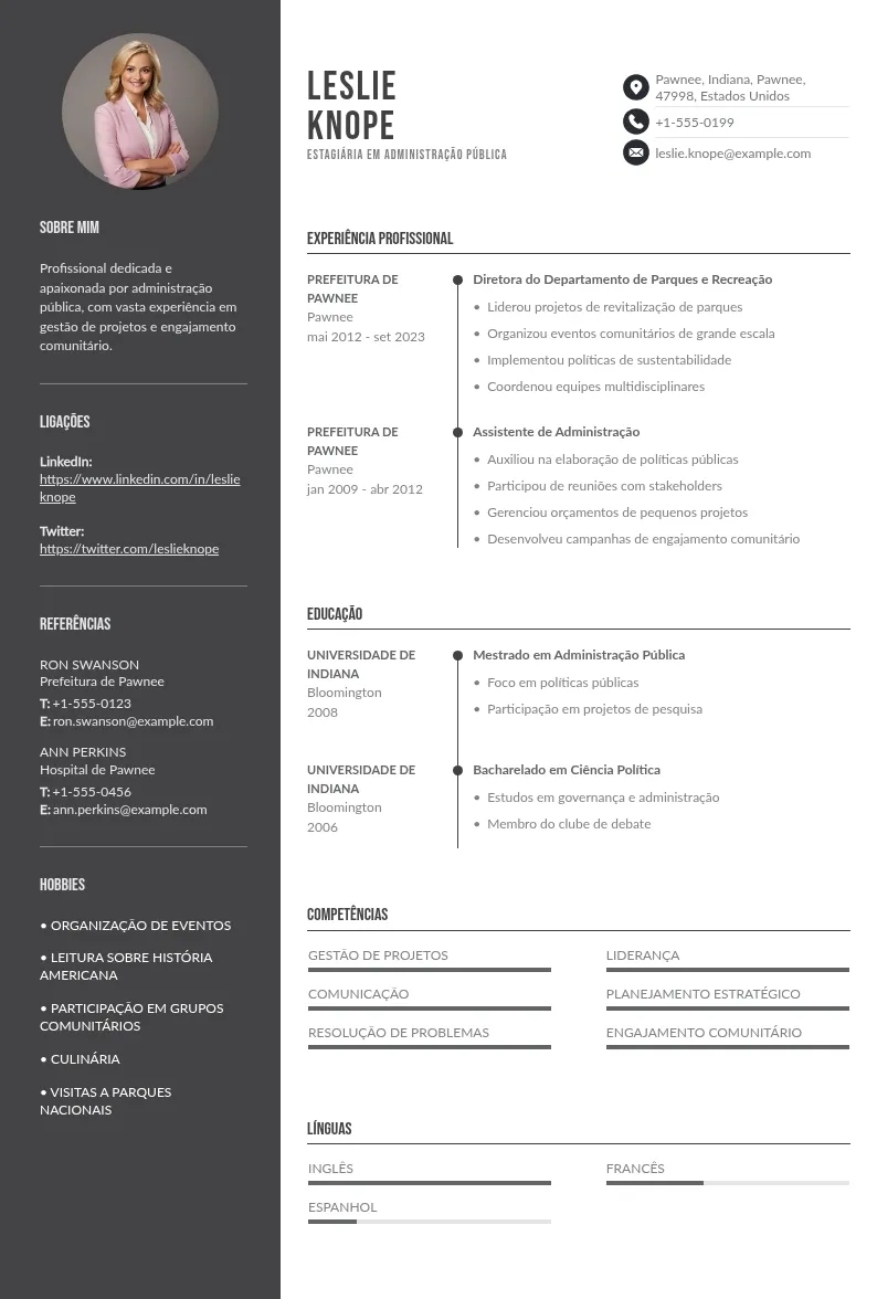 Currículo para estágio: modelo e exemplos para estudantes