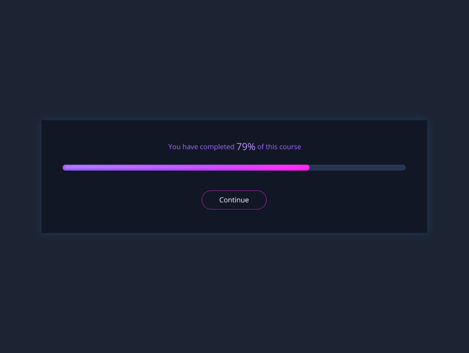 UI Design Daily | Progress Bar