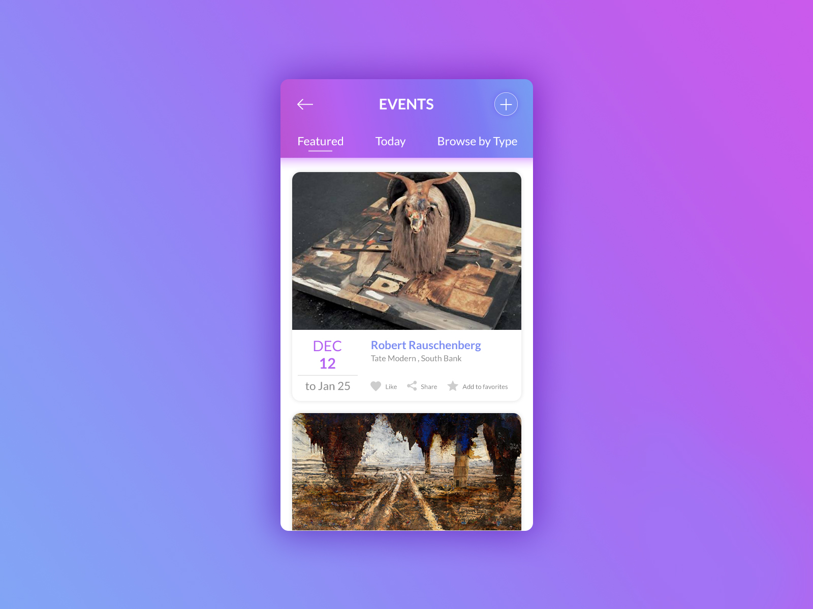 UI Design Daily | Event Listing