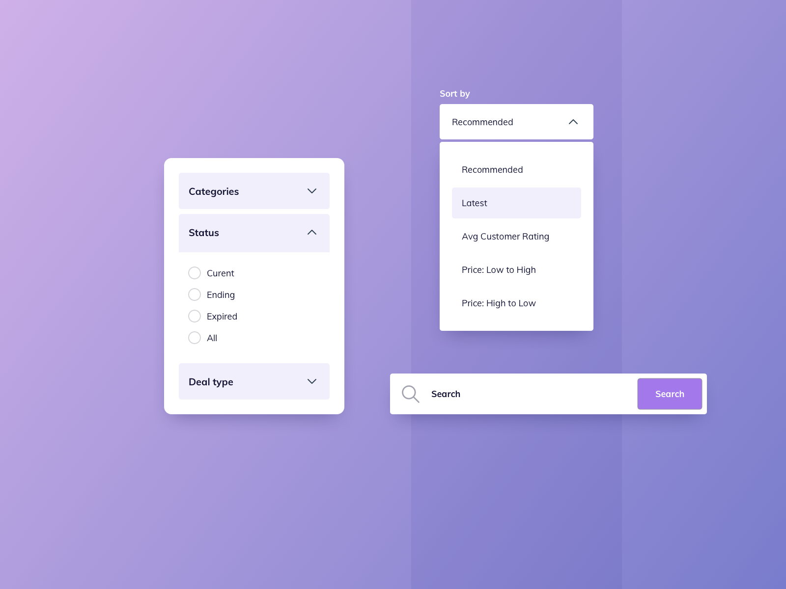 UI Design Daily | Filter