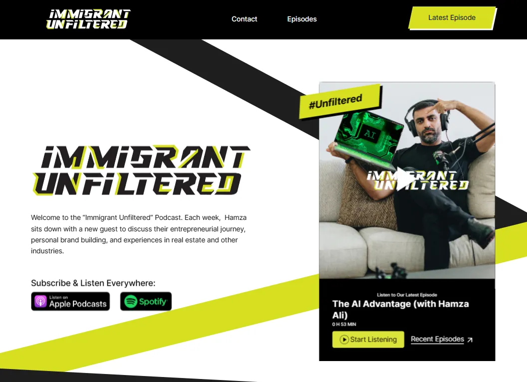 Immigrant Unfiltered