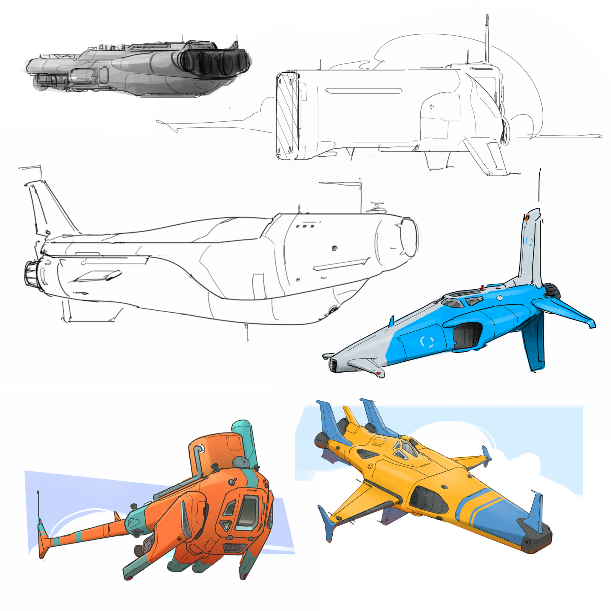 Spaceship concepts