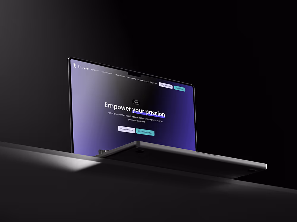 visuel site web playse