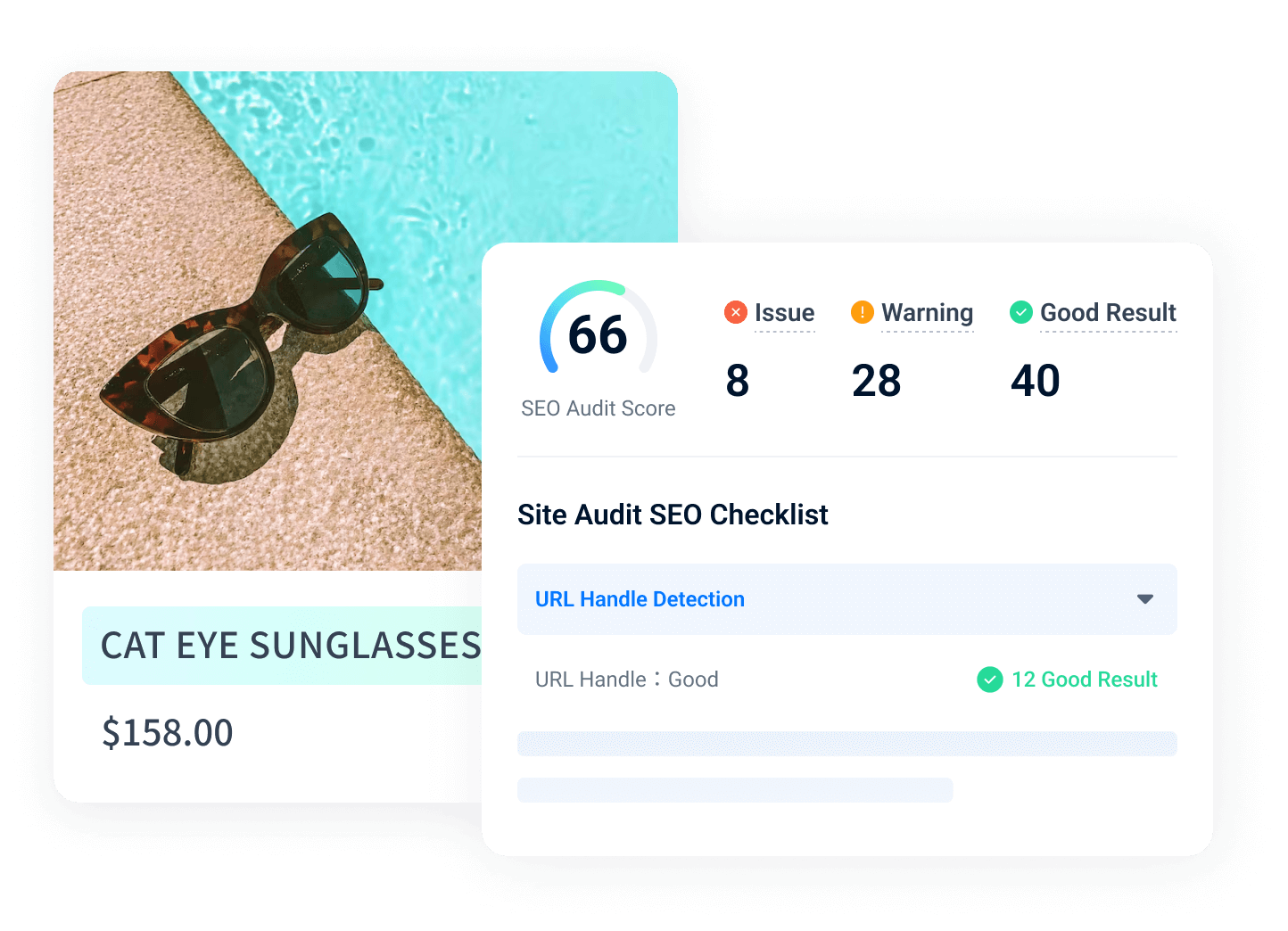 SHOPLINE EasyRank SEO is your business' personal SEO diagnostic expert