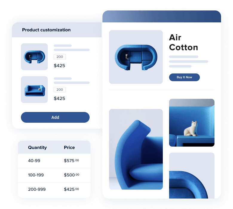 Manage your products with multi-dimensional settings