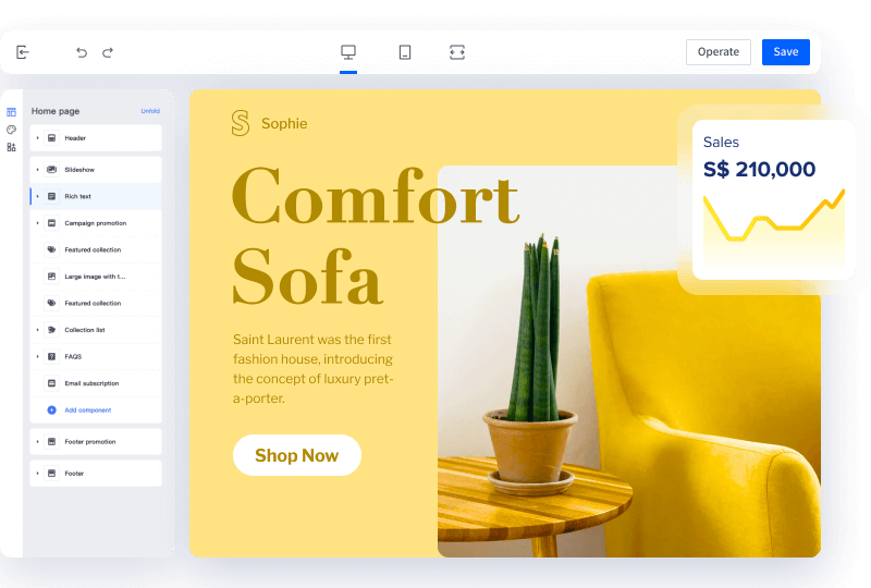 Create a strong online store in 30 minutes with SHOPLINE