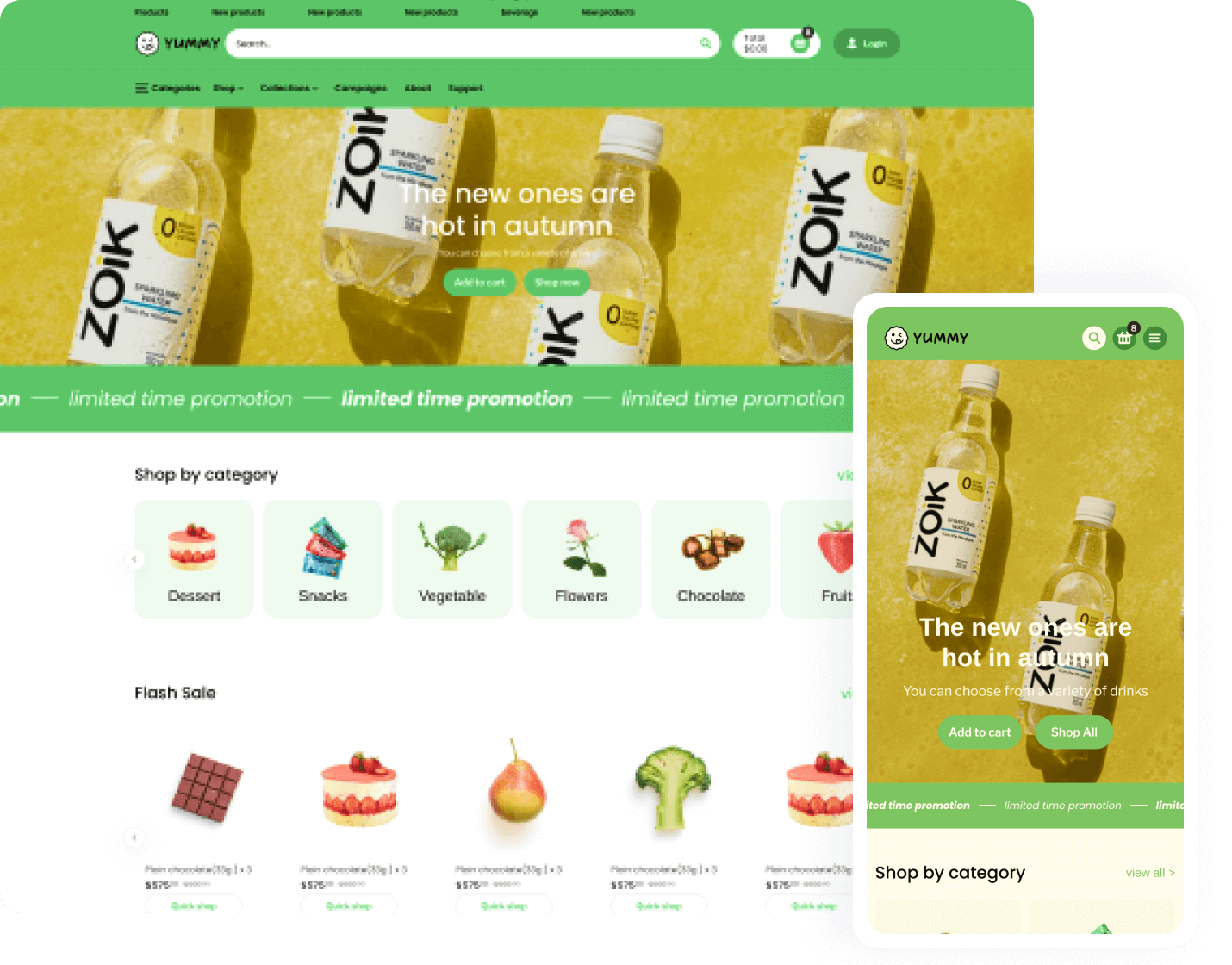 SHOPLINE template Expect