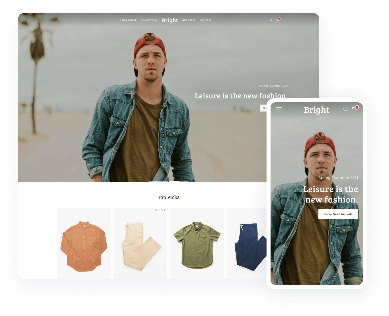 SHOPLINE template Casual
