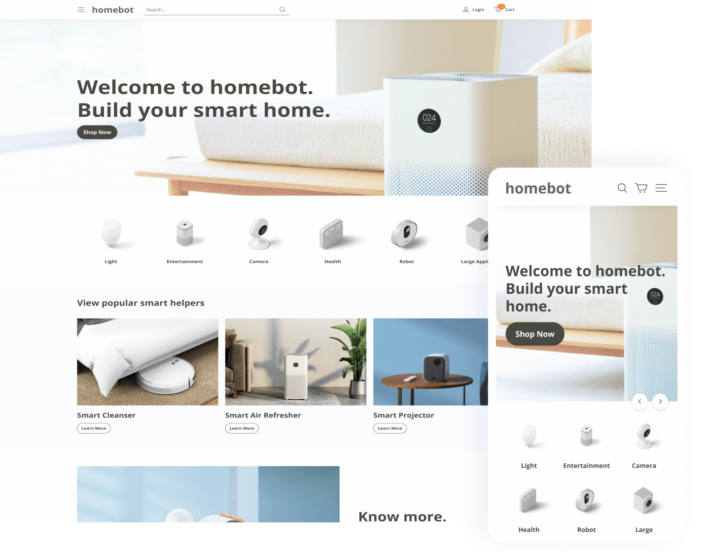 SHOPLINE template Control