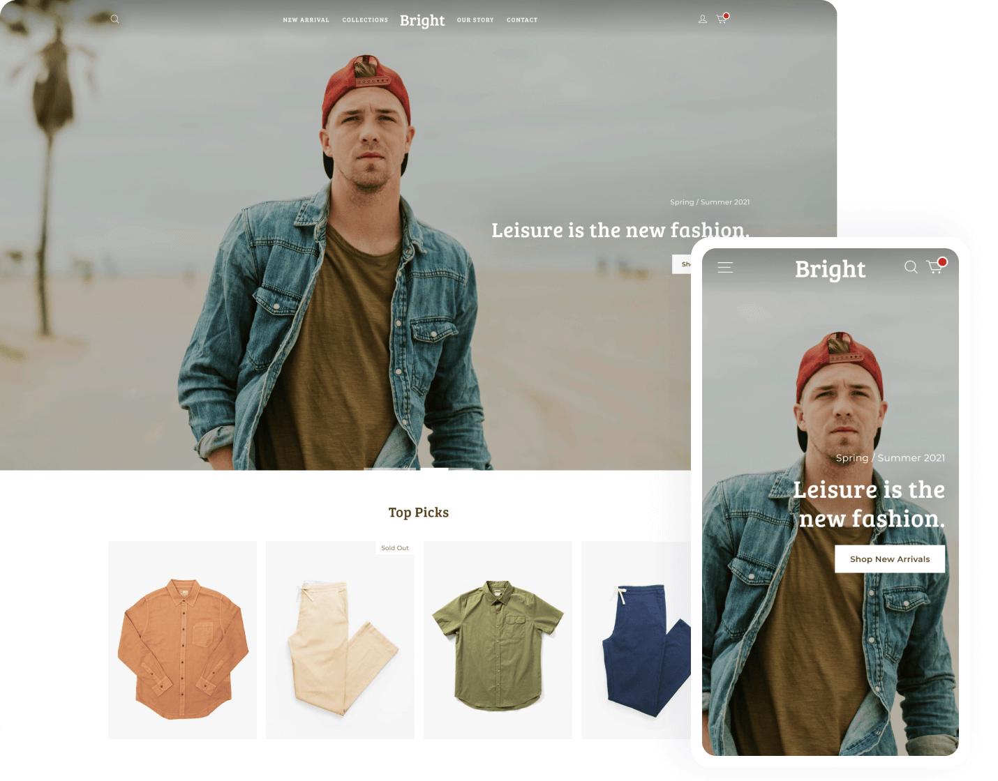 SHOPLINE template Casual