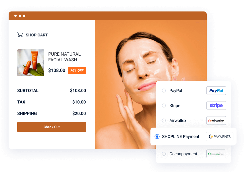 Get paid with multiple payment options