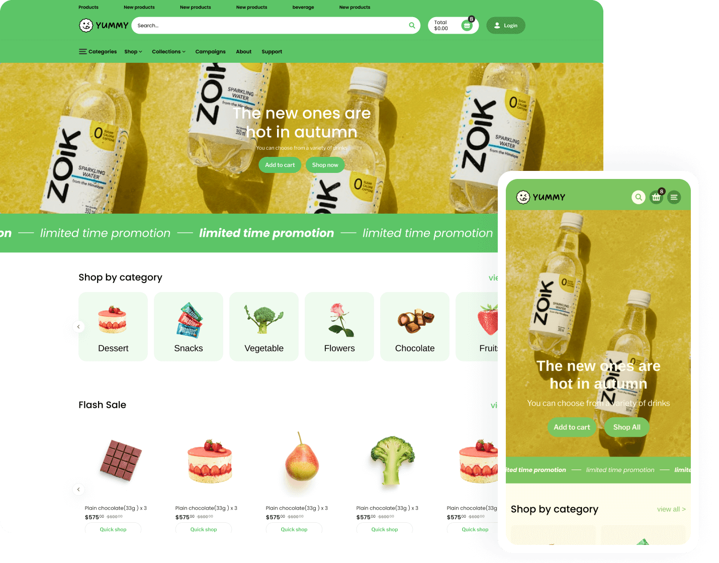 SHOPLINE template Extent
