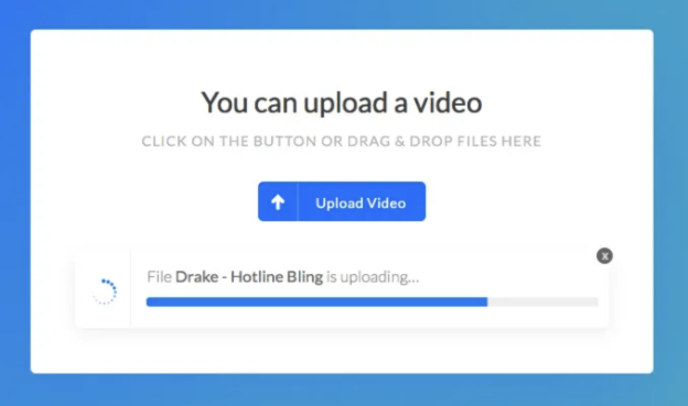 Uploading videos