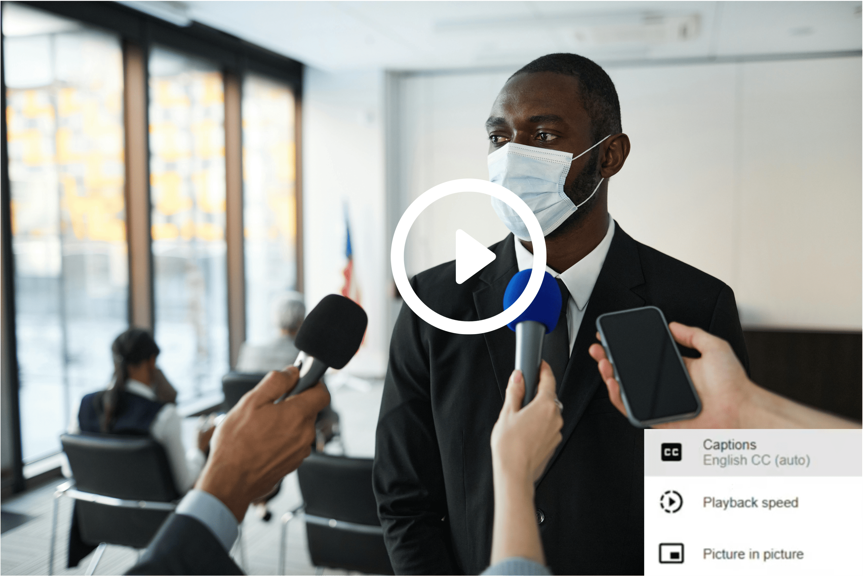 Wy auto caption are a must have for news braodcast