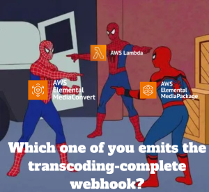 Confusion meme on AWS elemental