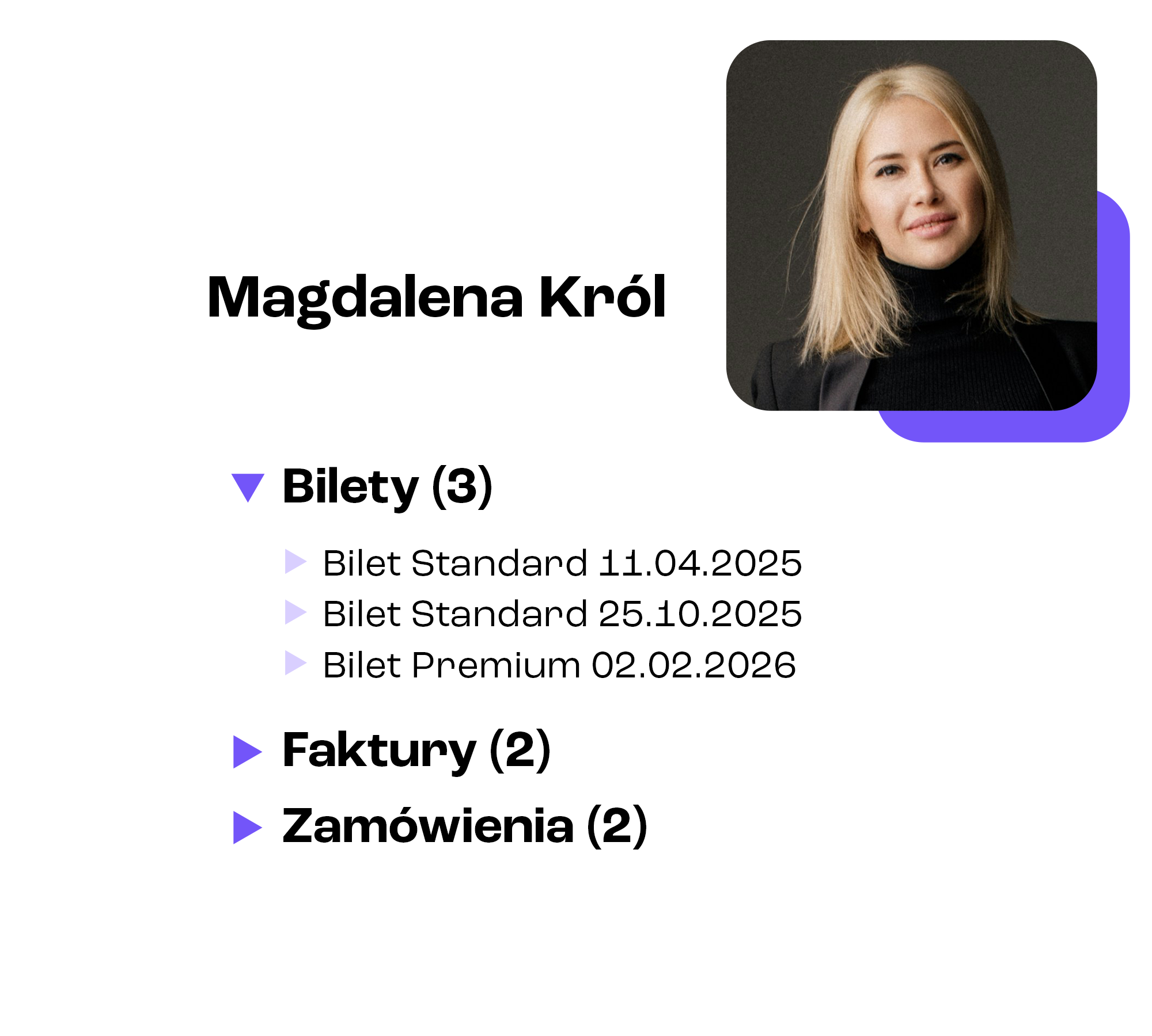 System zarządzania uczetsnikami przy wielu eventach