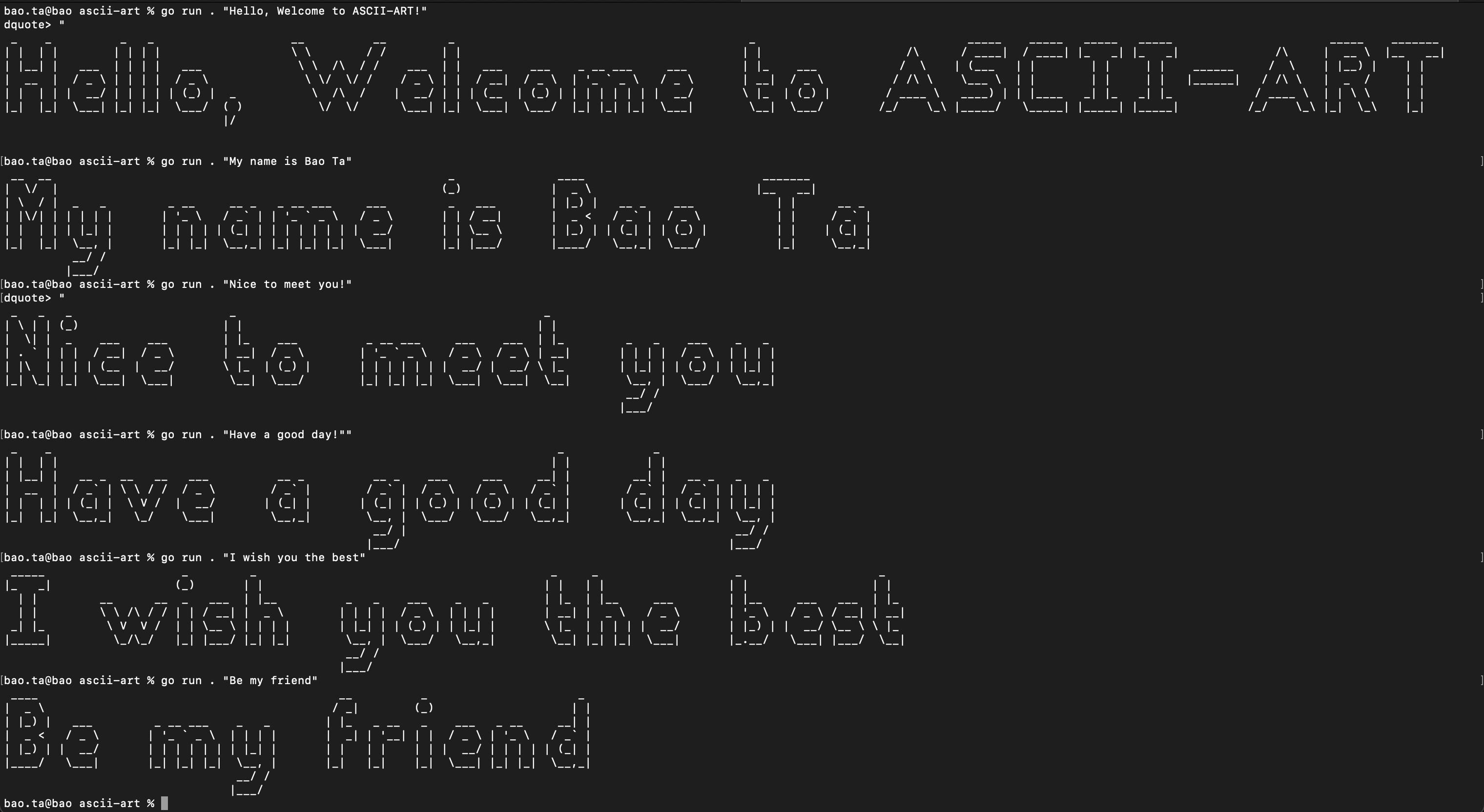 ascii art