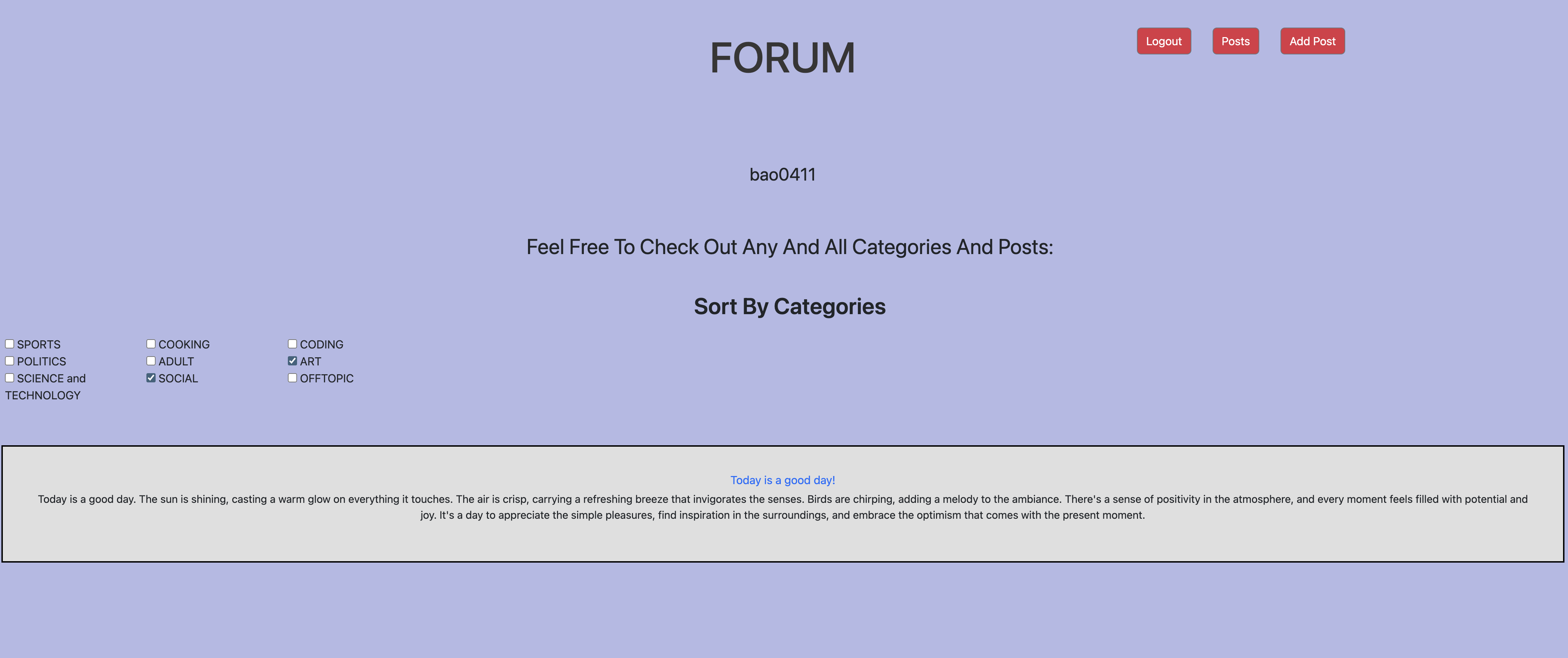 forum