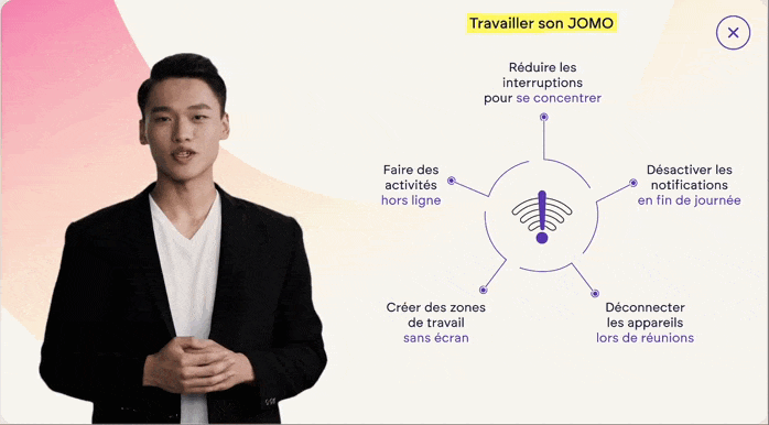 module e-learning sur étagère