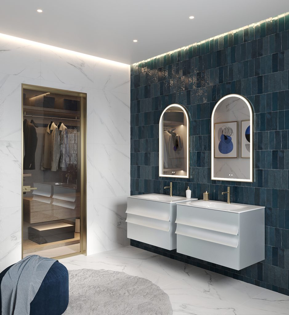 photo d'une salle de bain decotec