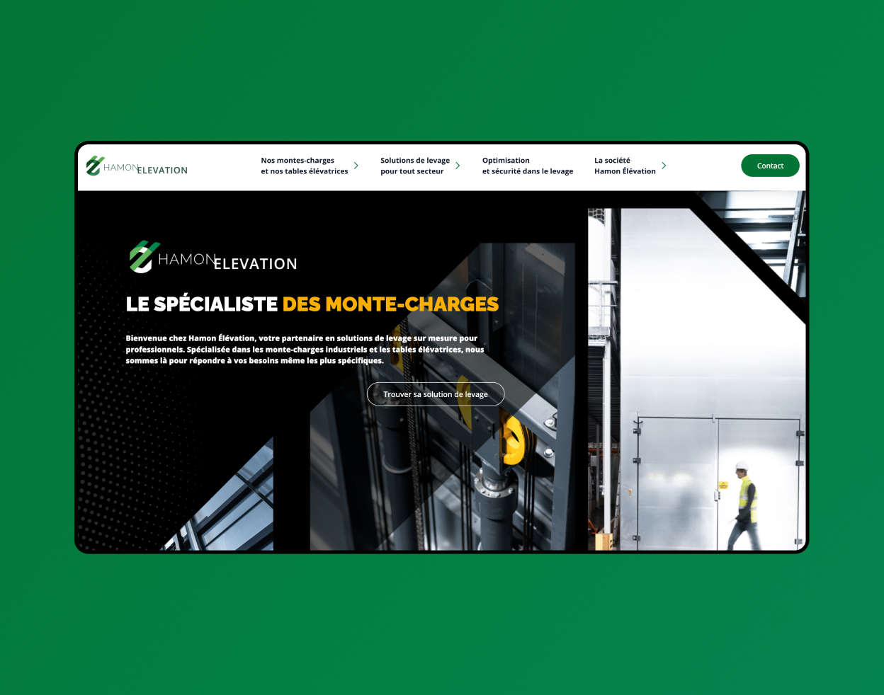 visuel site internet hamon