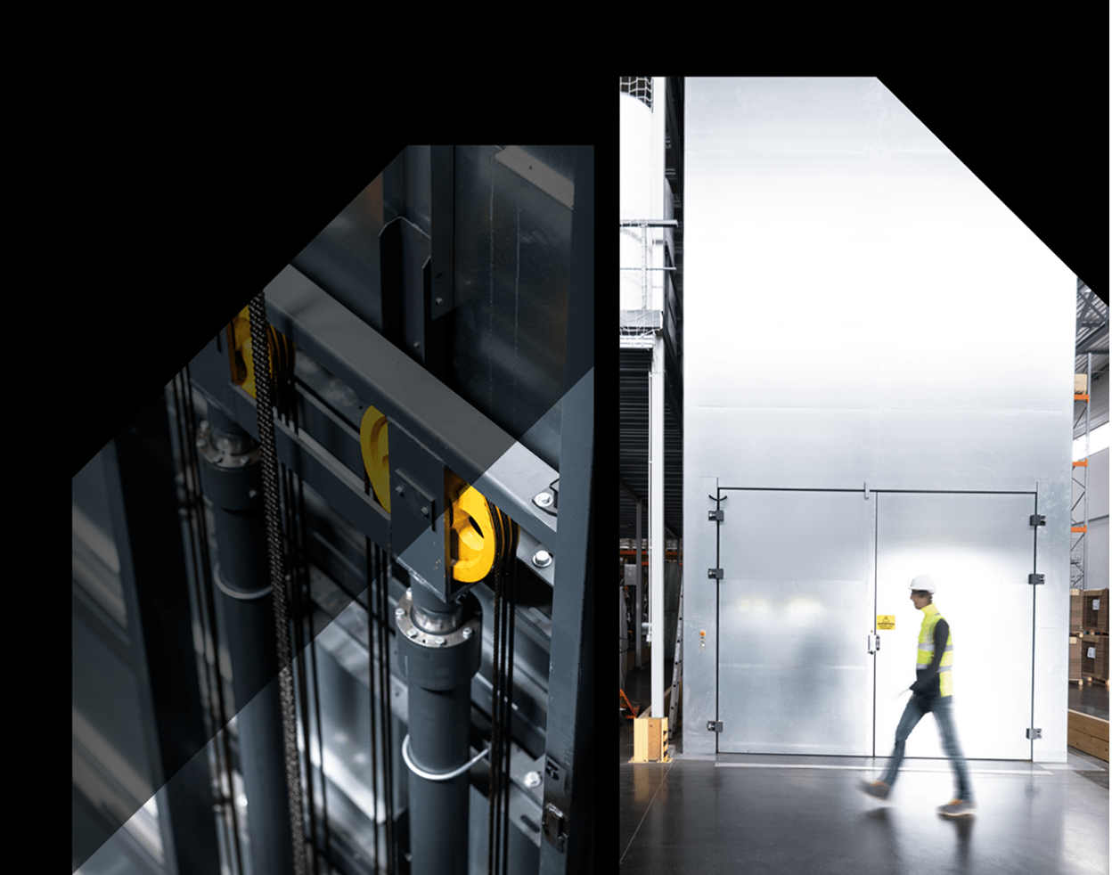 composition d'images d'une usine