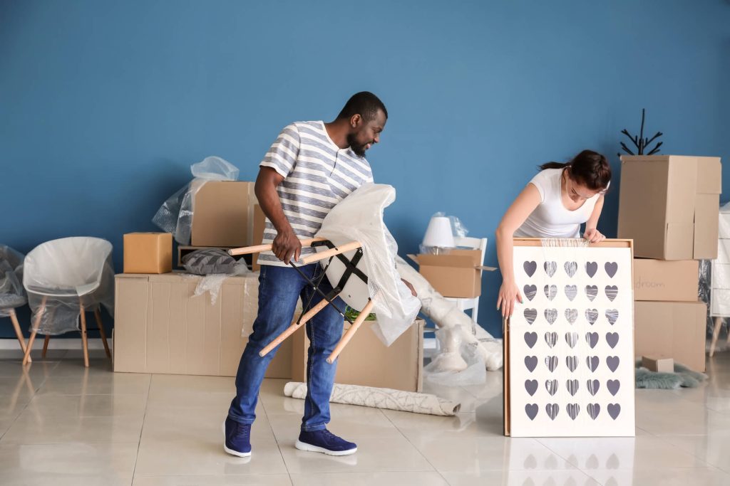 couple needing excellent movers