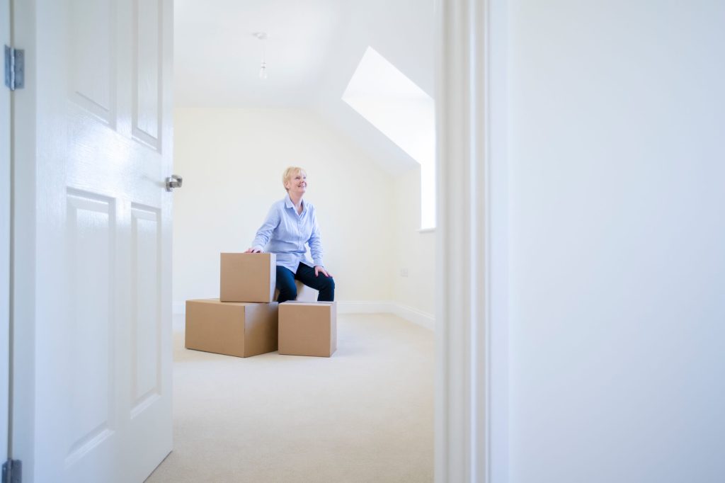 older woman needing everyday movers