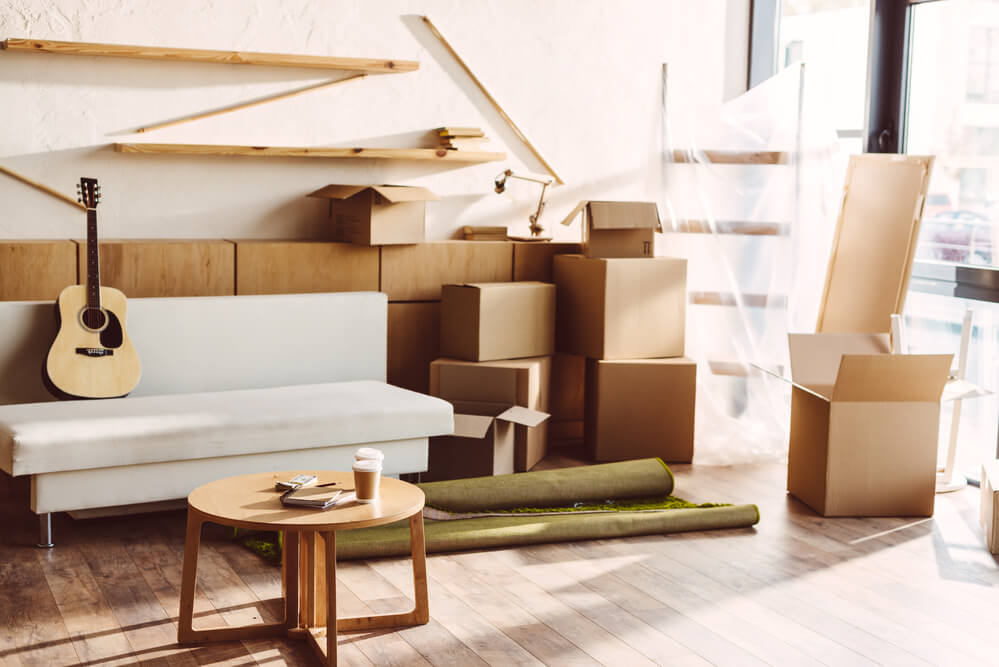Birmingham, AL movers ready to move furniture.