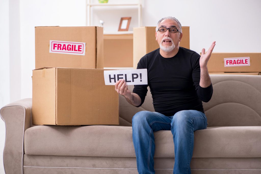a senior needing Pickup and Delivery Services