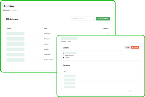 Green bar chart with three ascending bars and an upward trending arrow.