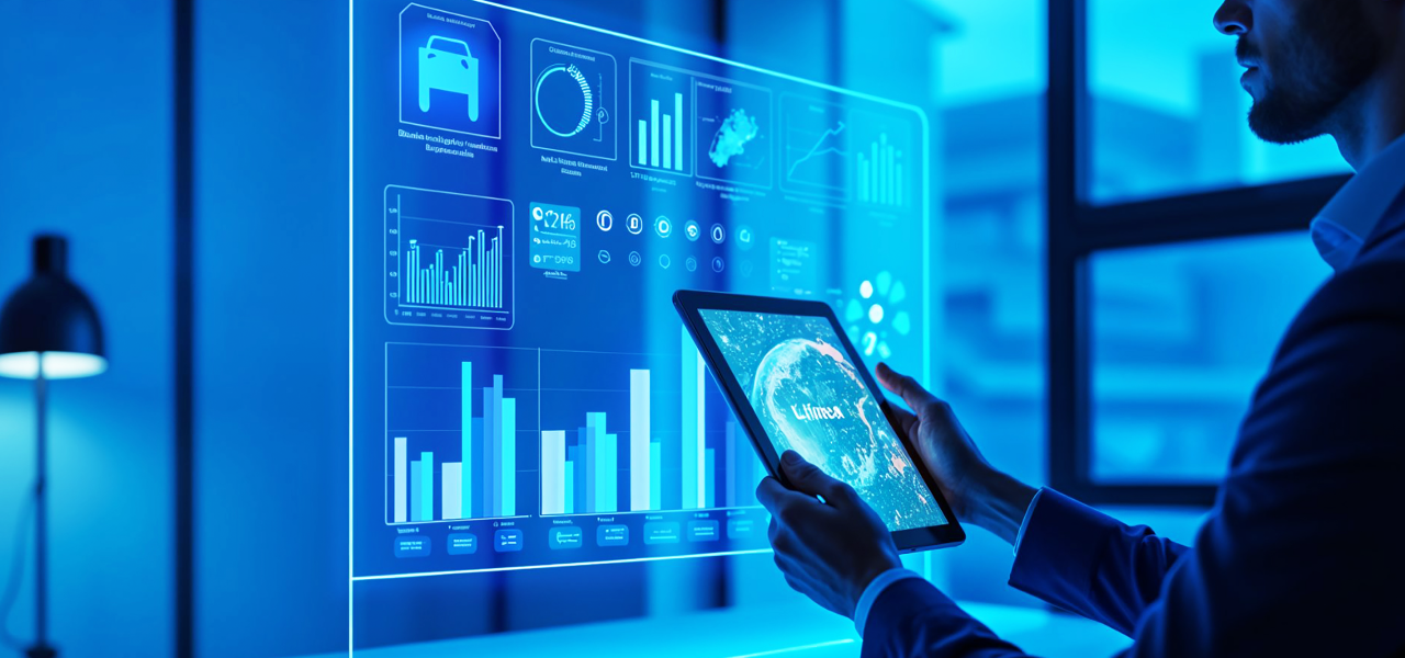 A image which shows sales analytics.