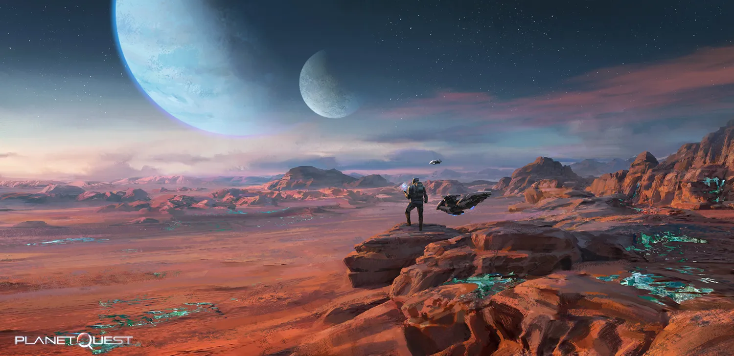 PlanetQuest play2earn web3 gaming blockchain crypto nft gamefi