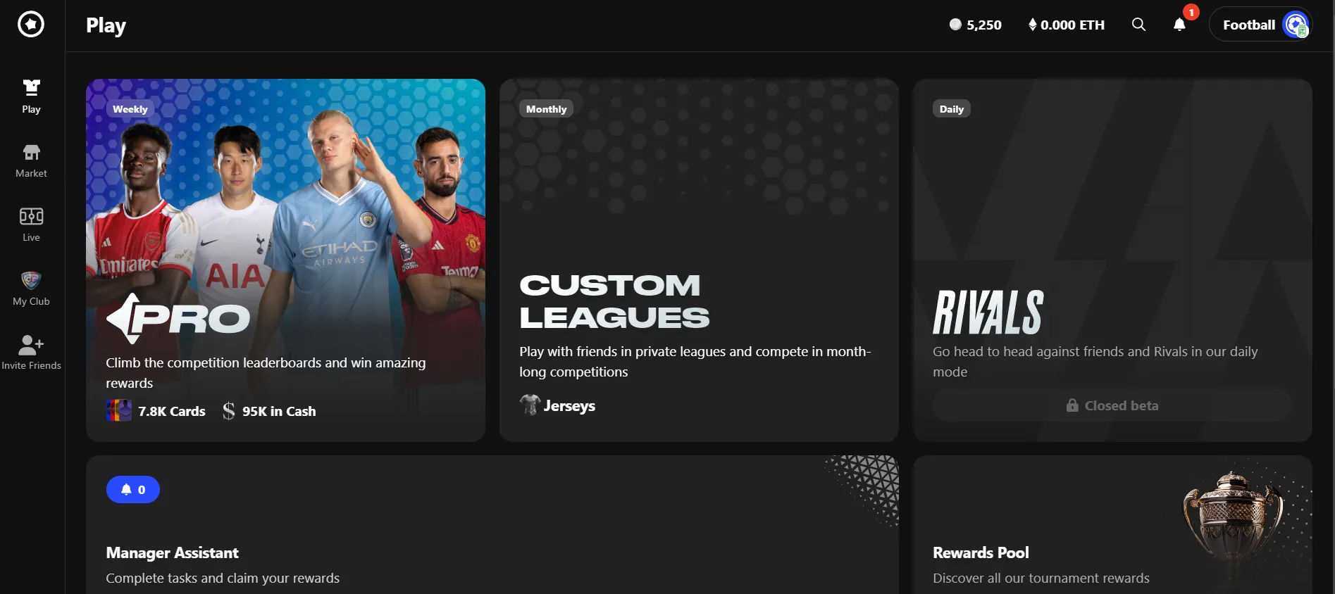sorare, nft, football, blockchain, crypto, play2earn
