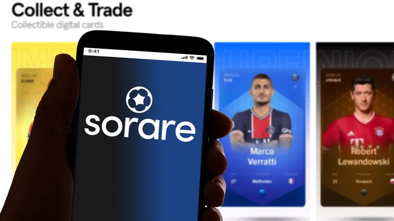sorare, nft, football, blockchain, crypto, play2earn