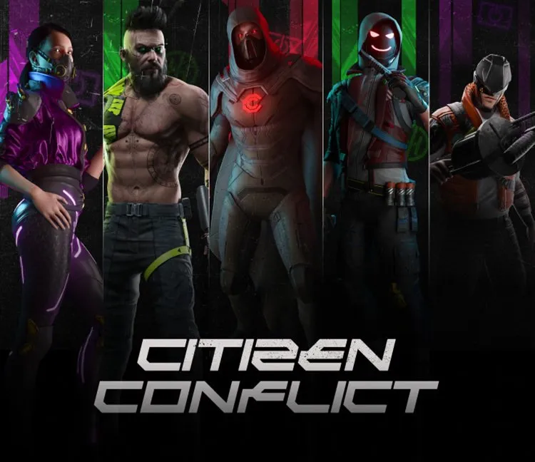 citizen conflict blockchain game
