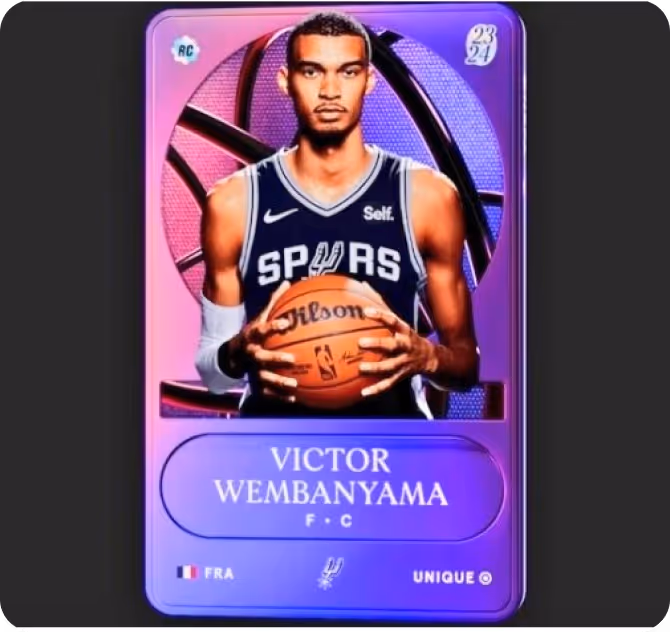 Record-Breaking Victor Wembanyama NFT