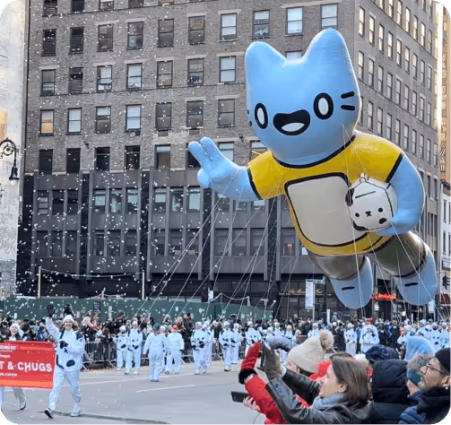 Cool Cats in Macy’s Thanksgiving Day Parade