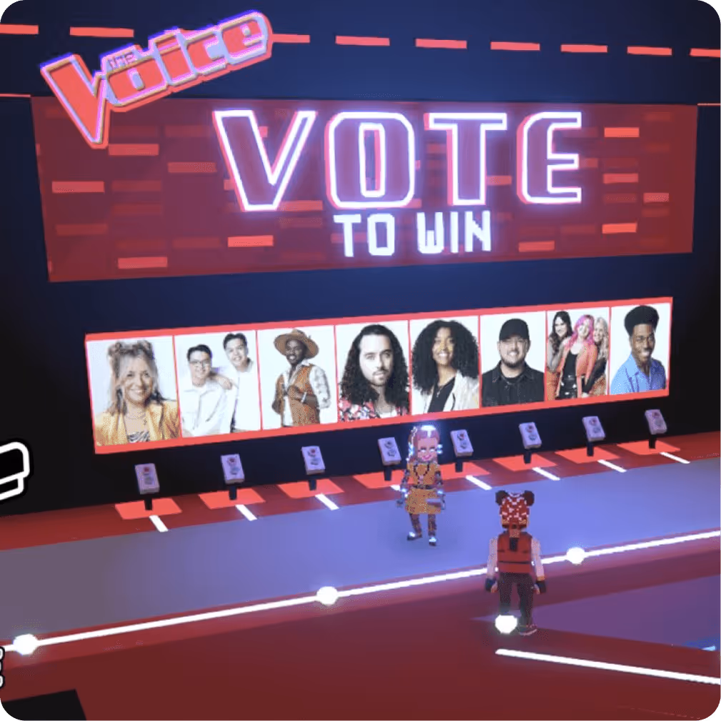 The Voice enters the metaverse